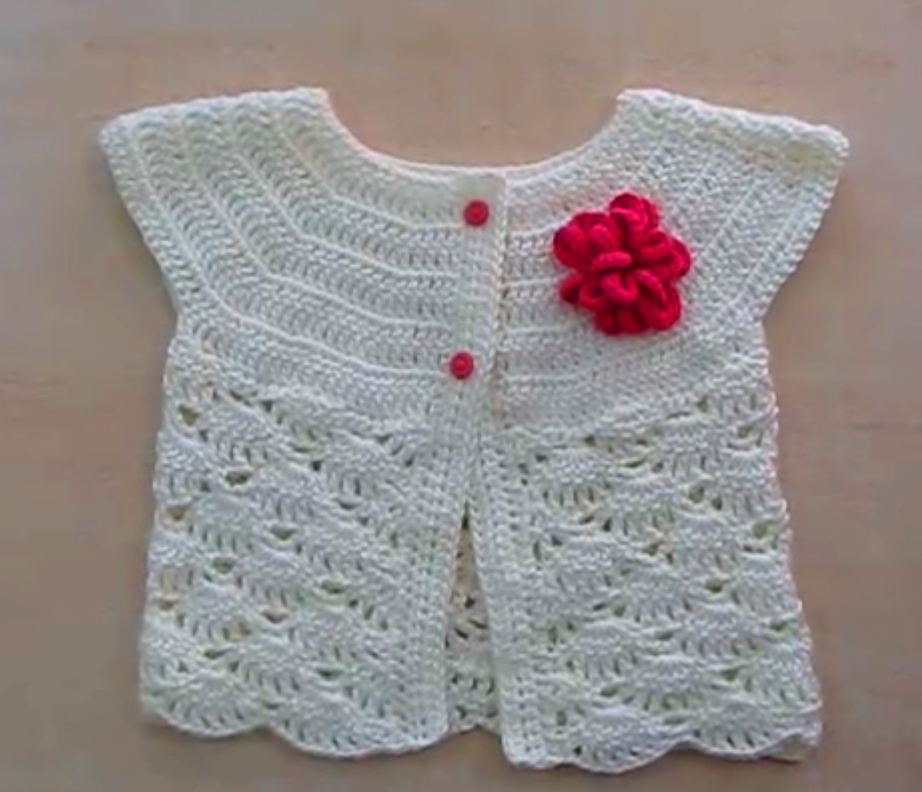 Crochet Bolero For Baby Girl We Love Crochet