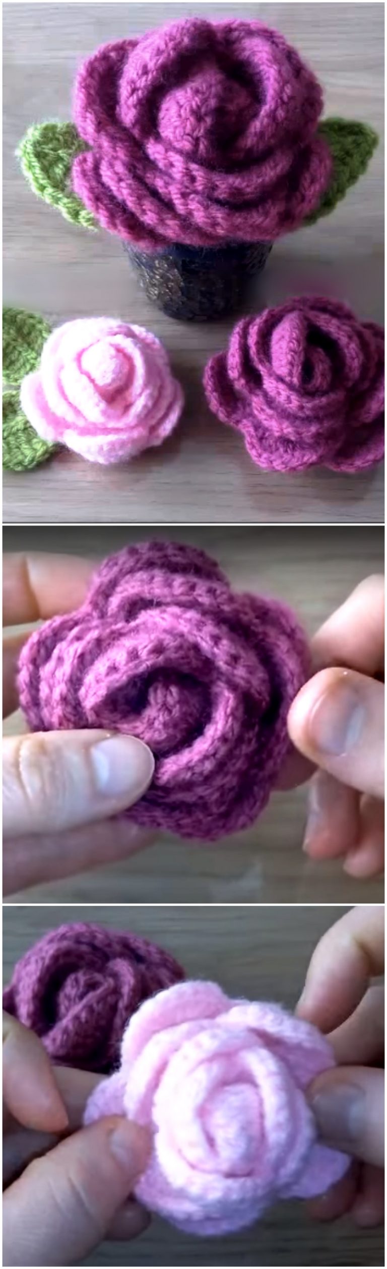 Crochet Tiny Flower Video Tutorial - We Love Crochet