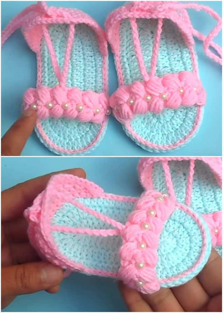 Crochet Girls Sandals main image 0