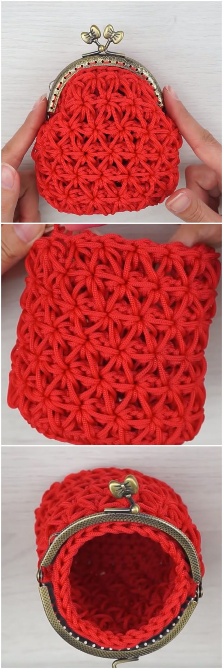 Crochet Tiny Purse Video Tutorial We Love Crochet
