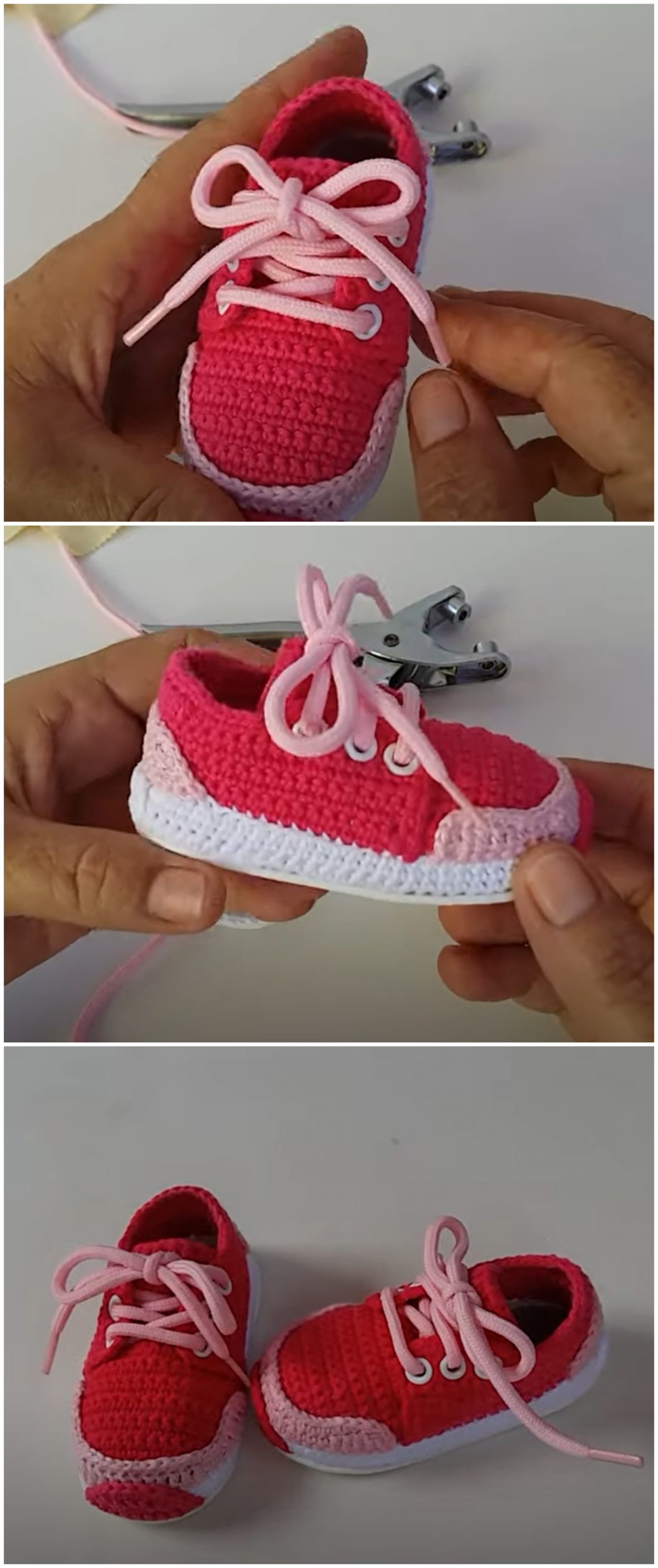 Crochet Tennis Shoes For Baby We Love Crochet