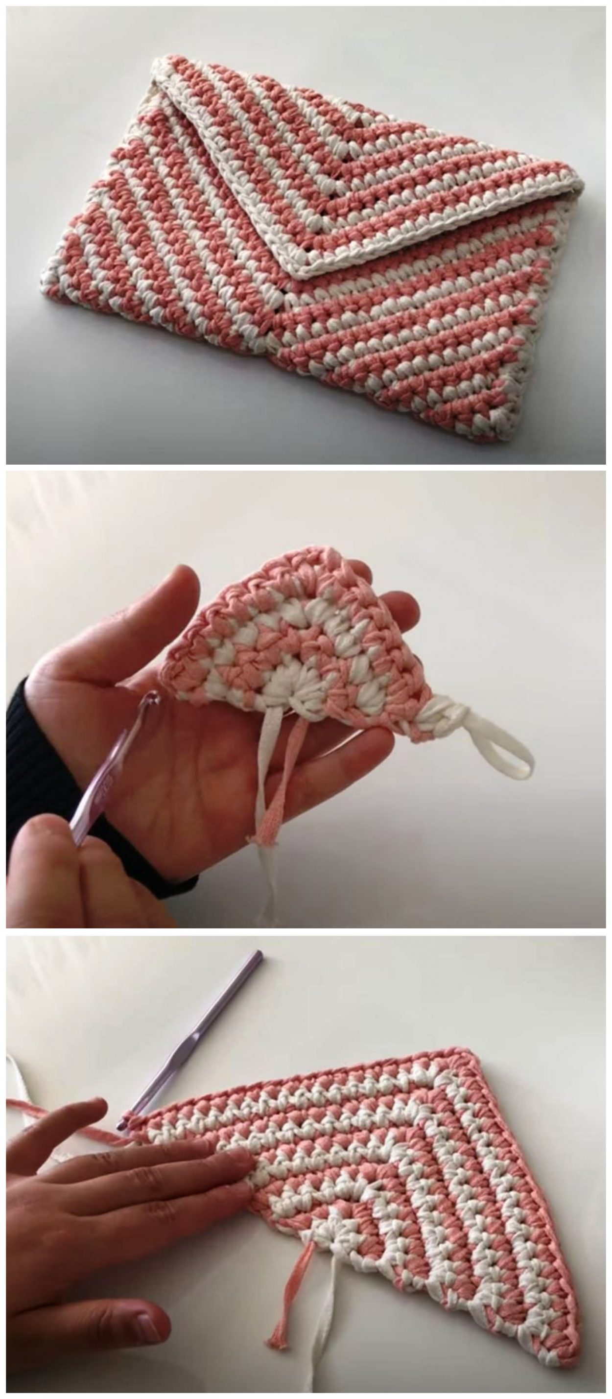 How To Crochet Easy Clutch Bag We Love Crochet