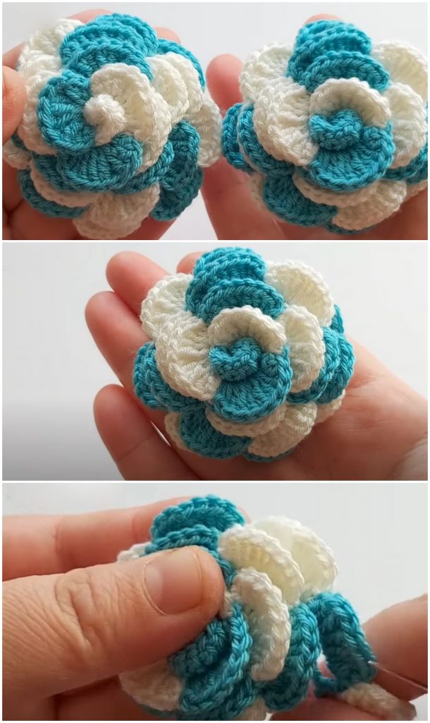 Crochet Easy Rose Video Tutorial We Love Crochet