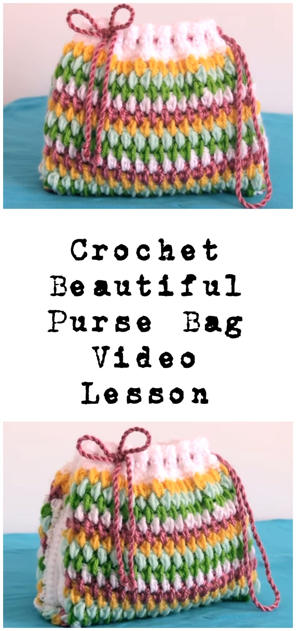 Crochet Beautiful Purse Bag Video Lesson We Love Crochet